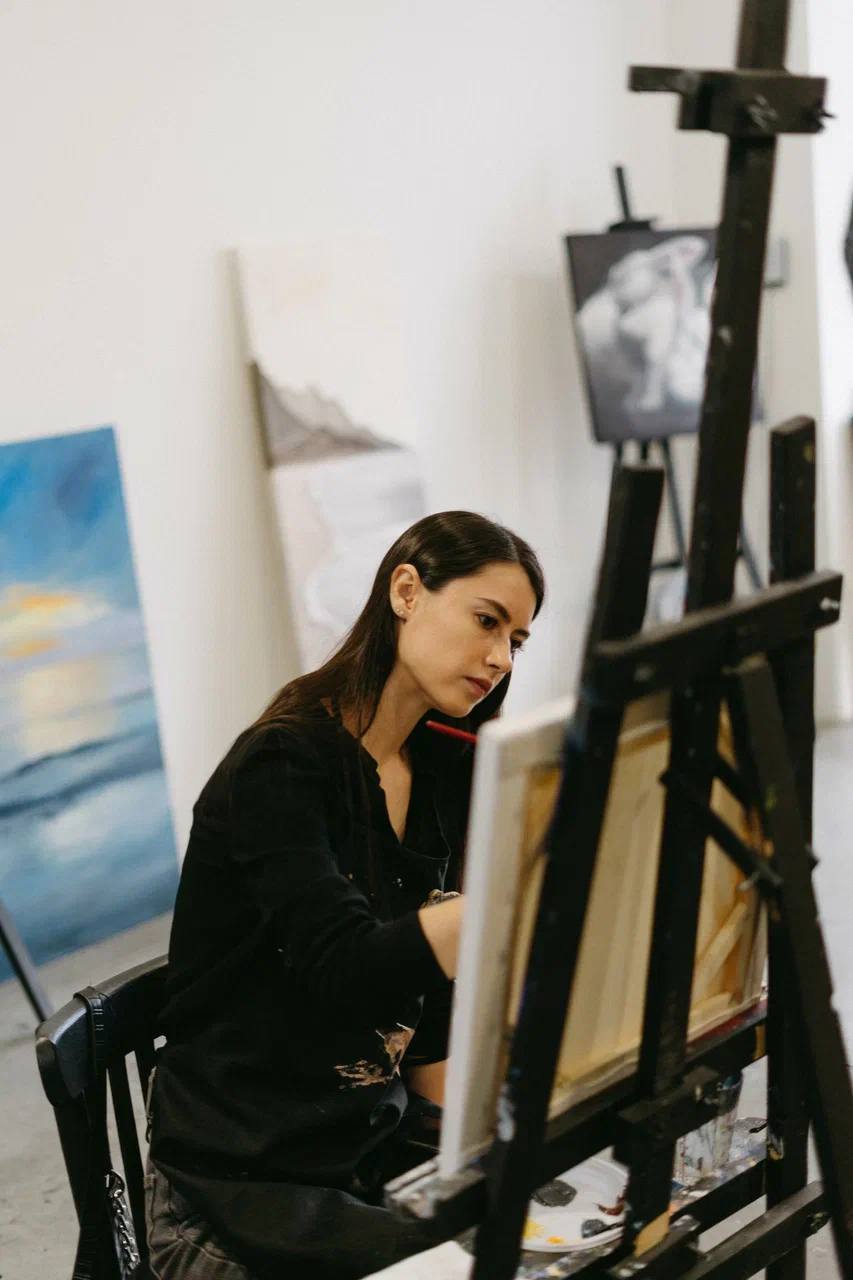 Индивидуальный мастер-класс по акриловой живописи