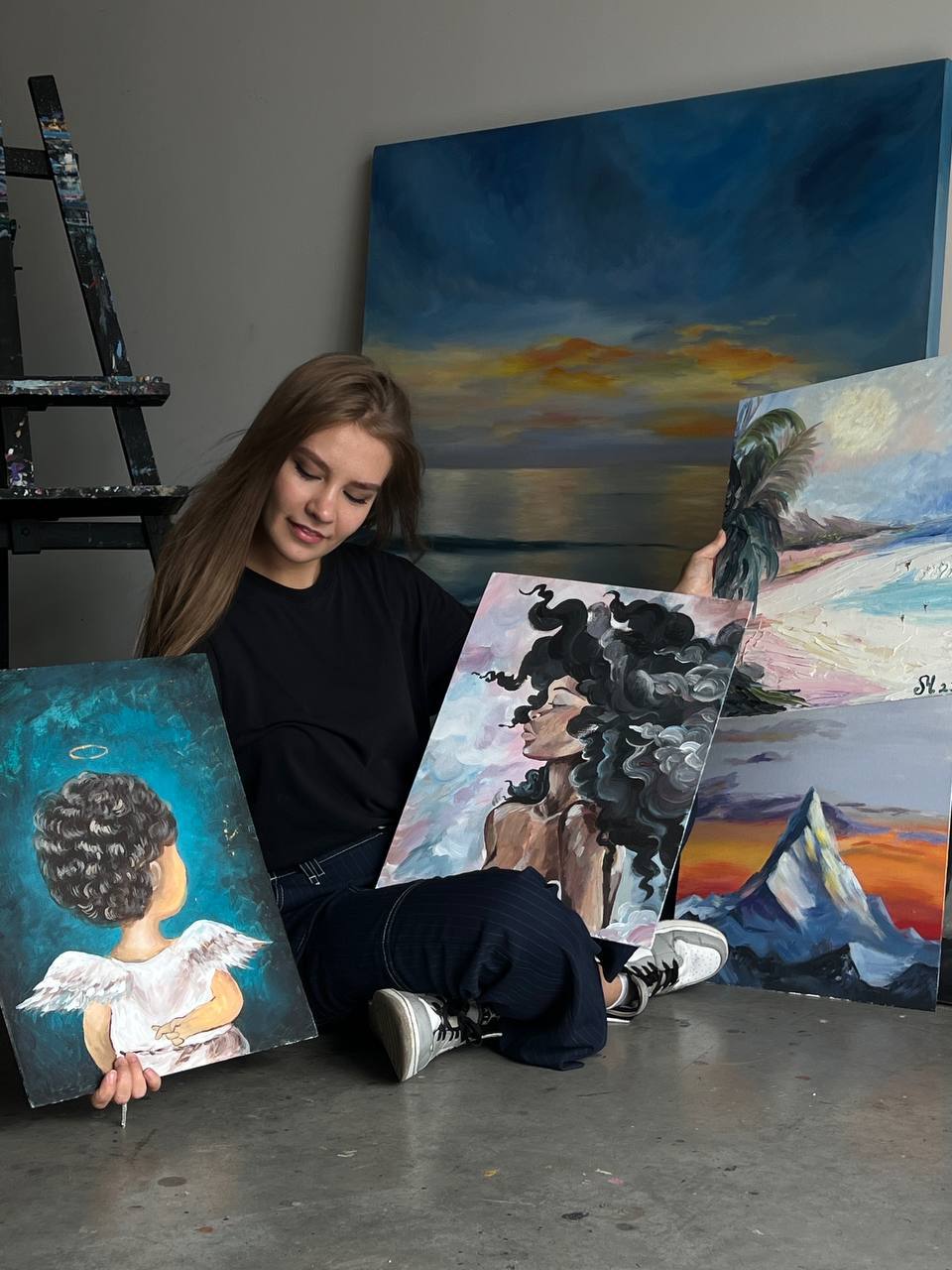 Индивидуальный мастер-класс по акриловой живописи