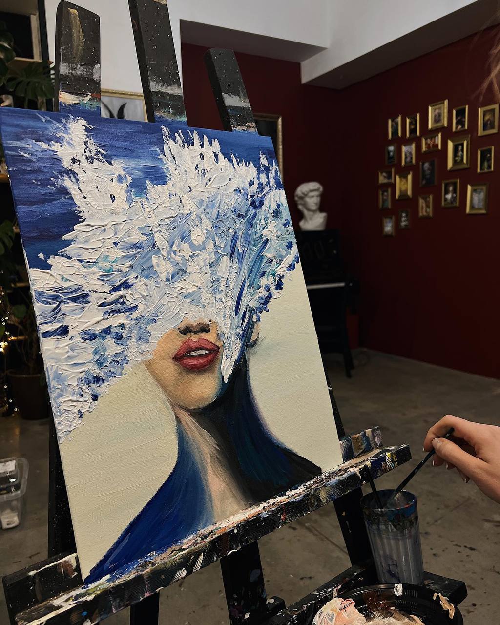 Индивидуальный мастер-класс по акриловой живописи