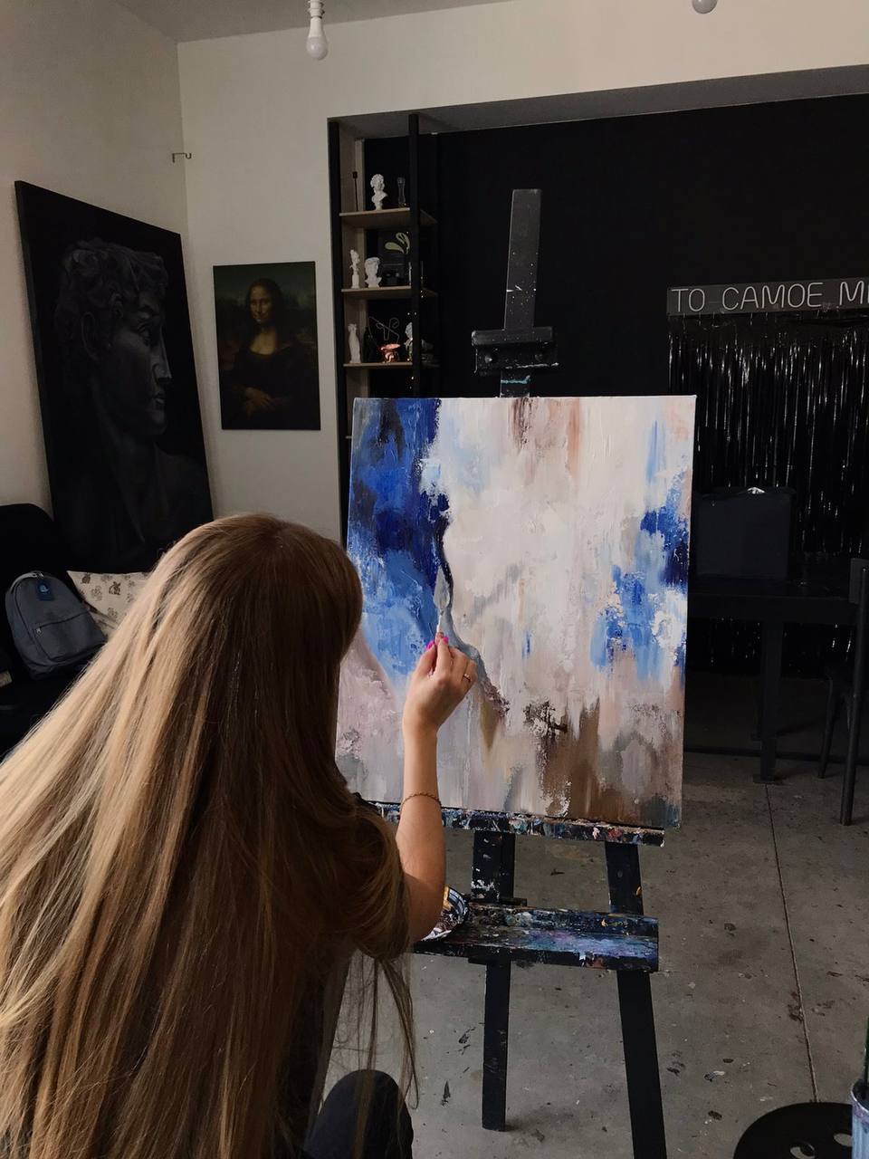 Индивидуальный мастер-класс по акриловой живописи