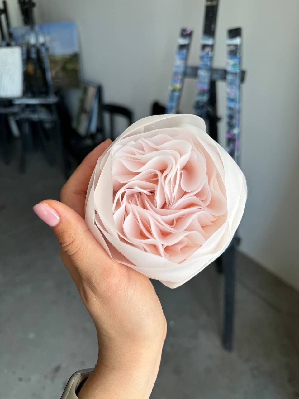 Индивидуальный мастер-класс по созданию свечи-цветка