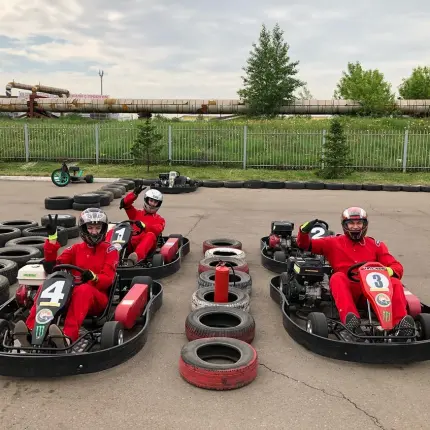 Картинг на открытом треке