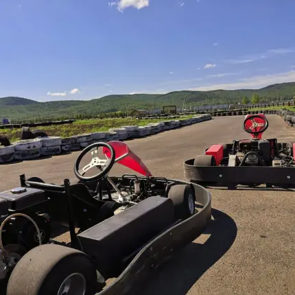 Картинг на открытом треке