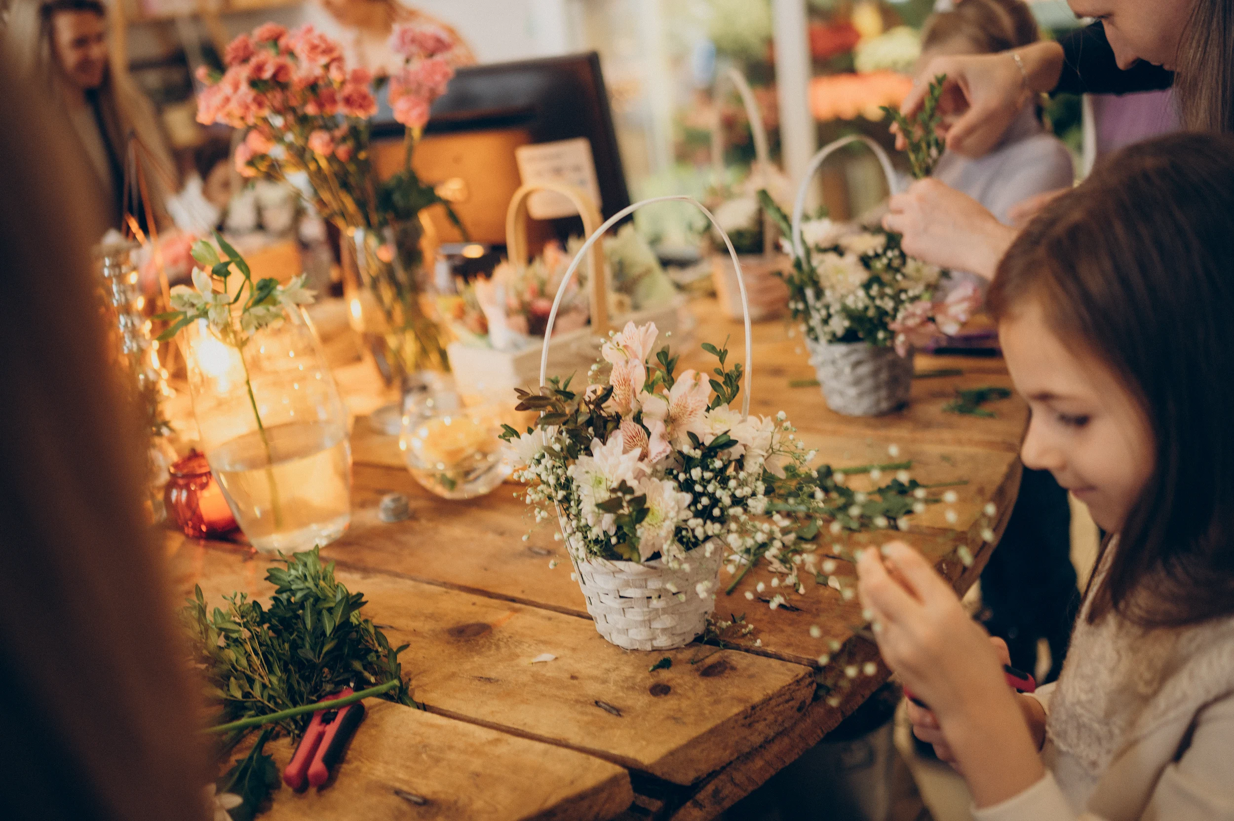 Групповой мастер-класс по флористике
