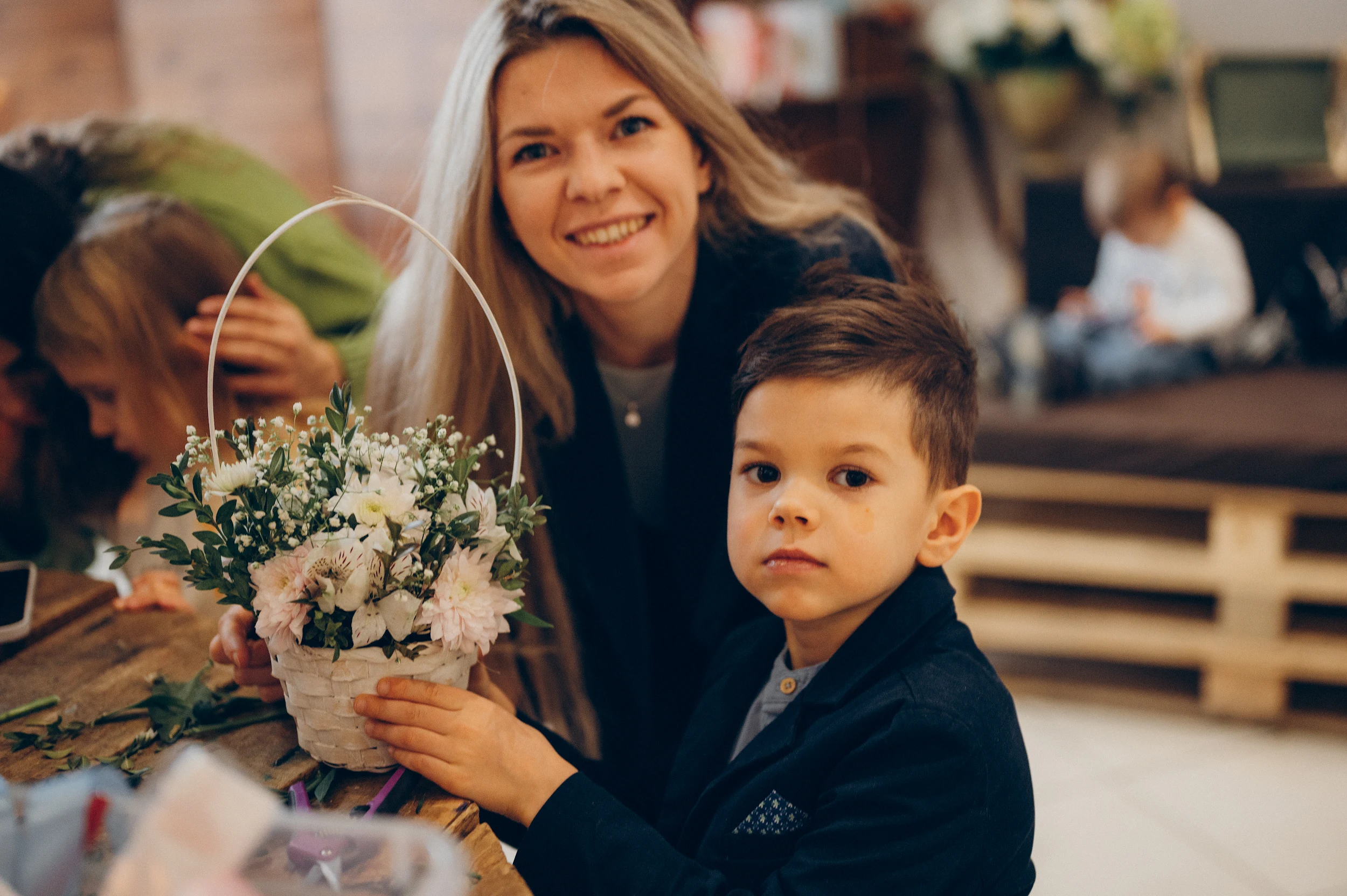 Групповой мастер-класс по флористике