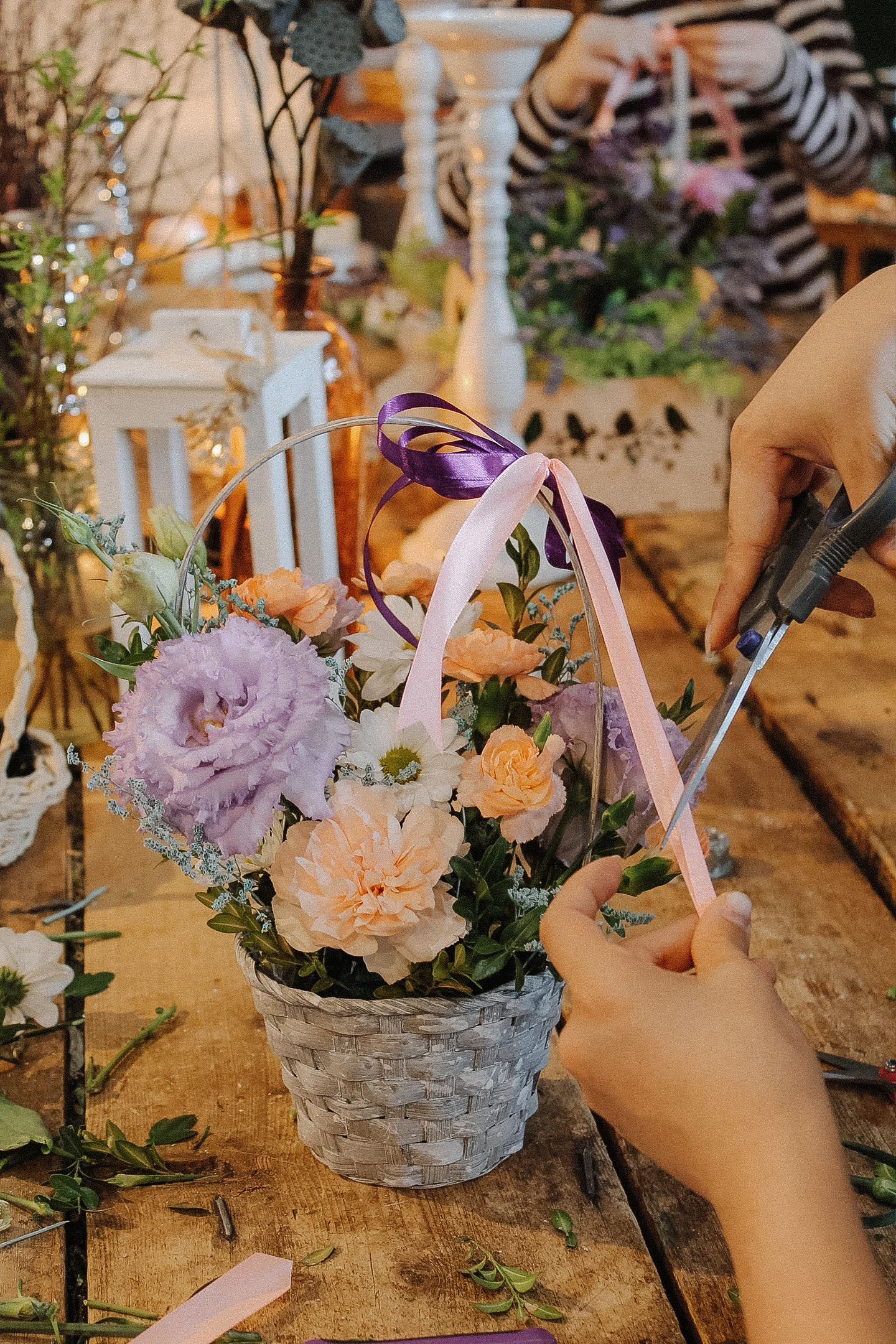 Групповой мастер-класс по флористике