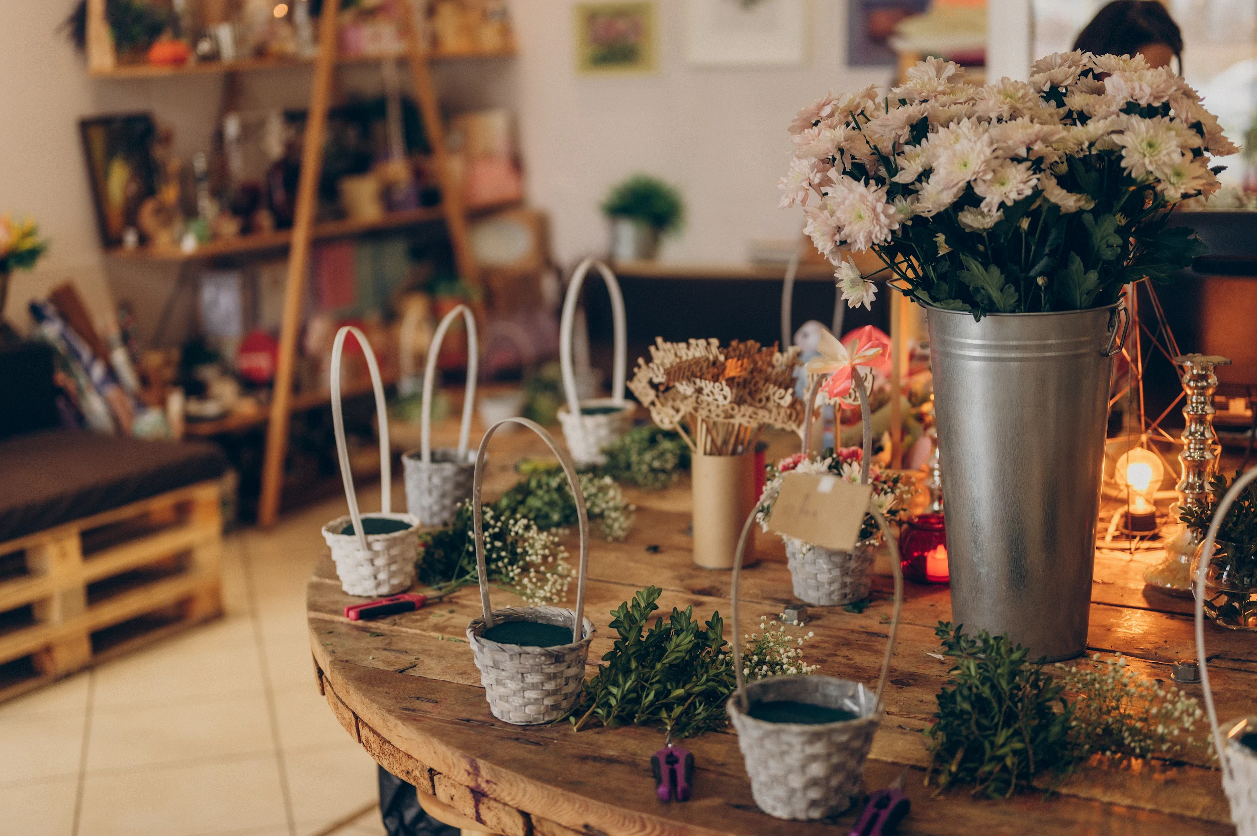 Индивидуальный мастер-класс по флористике