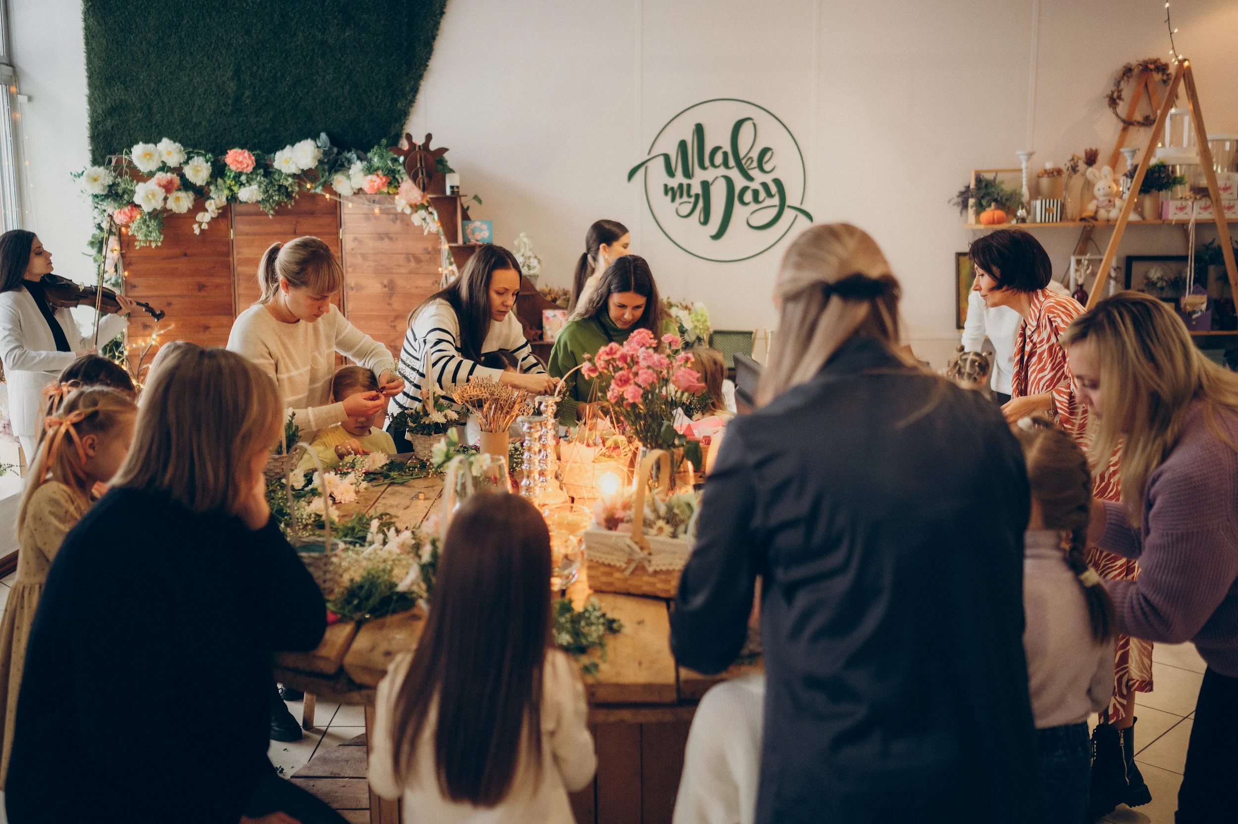 Индивидуальный мастер-класс по флористике