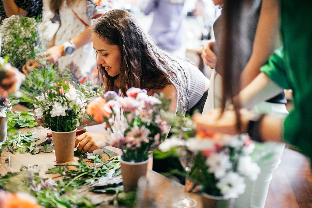 Индивидуальный мастер-класс по флористике