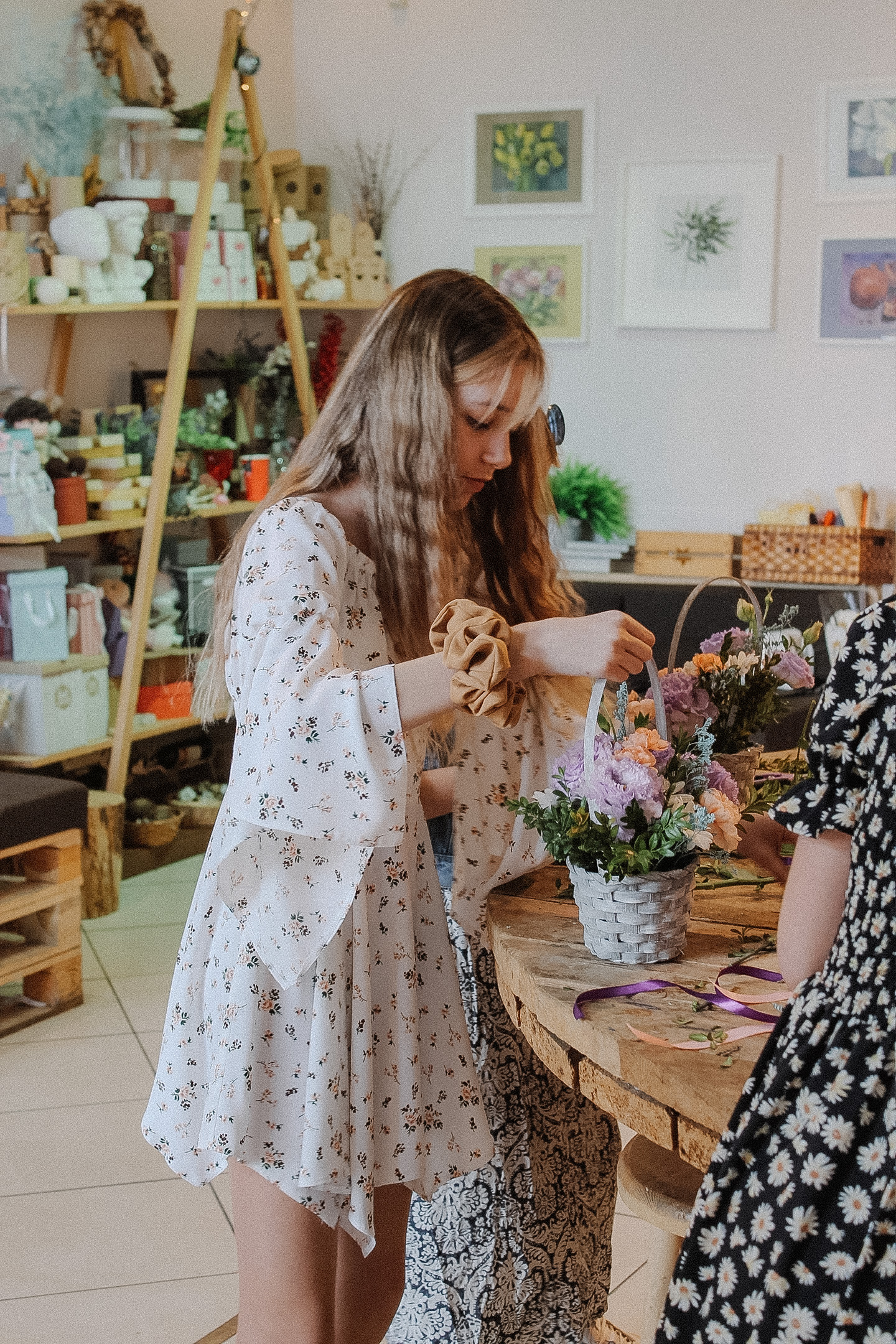 Индивидуальный мастер-класс по флористике