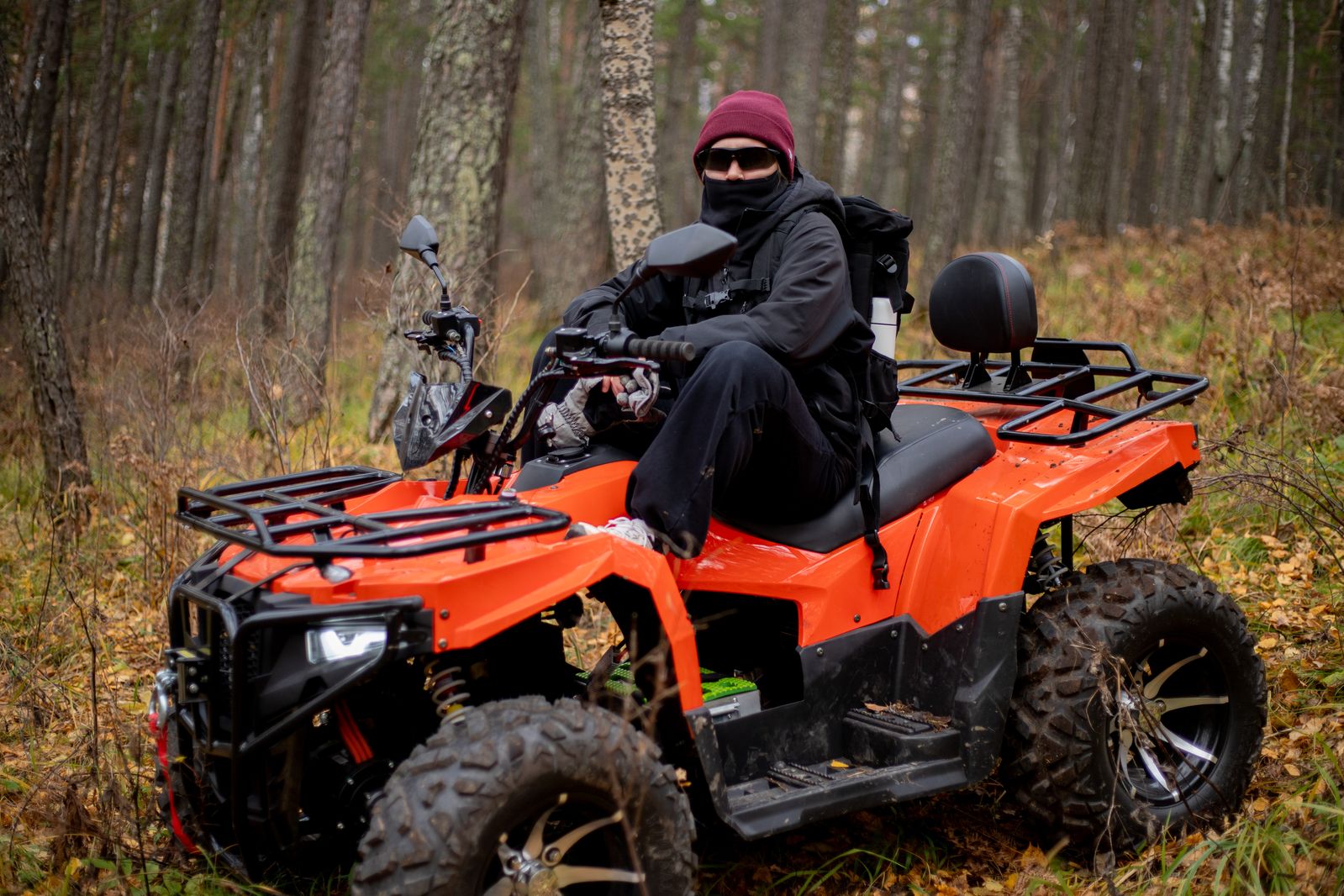 Катание на квадроциклах + отдых в беседке