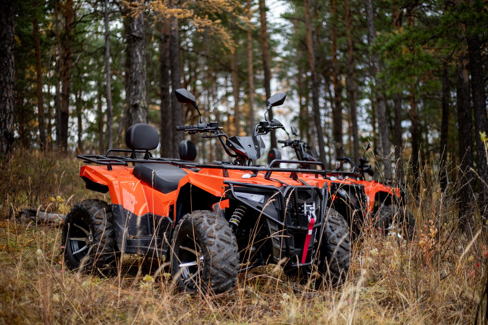 Катание на квадроциклах: Столбы - Горнолыжный склон