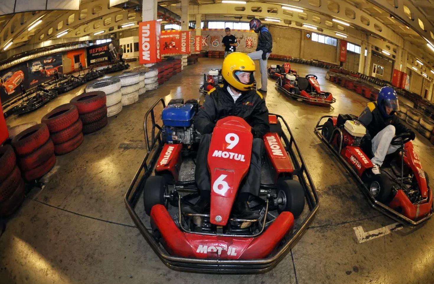 Праздник в картинг-центре