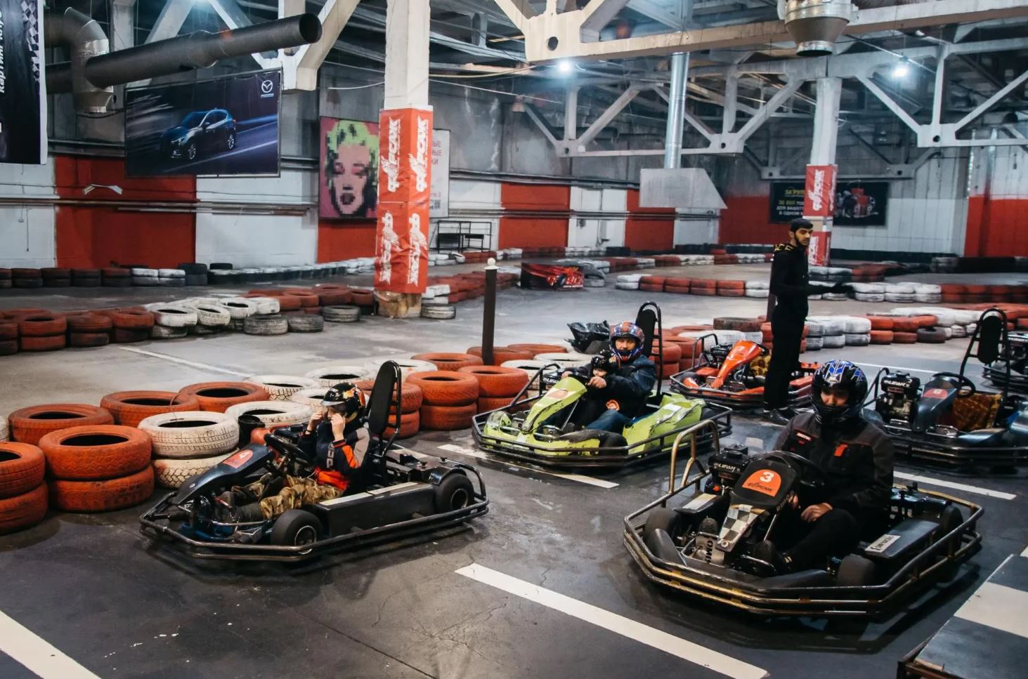 Праздник в картинг-центре