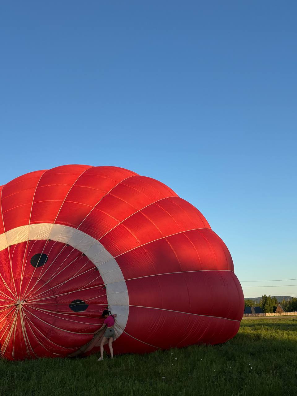 Романтическая фотосессия для двоих с воздушным шаром