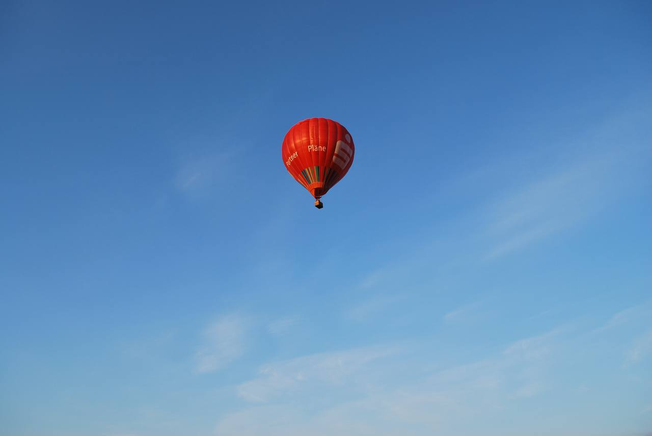 Фотосессия для компании с воздушным шаром