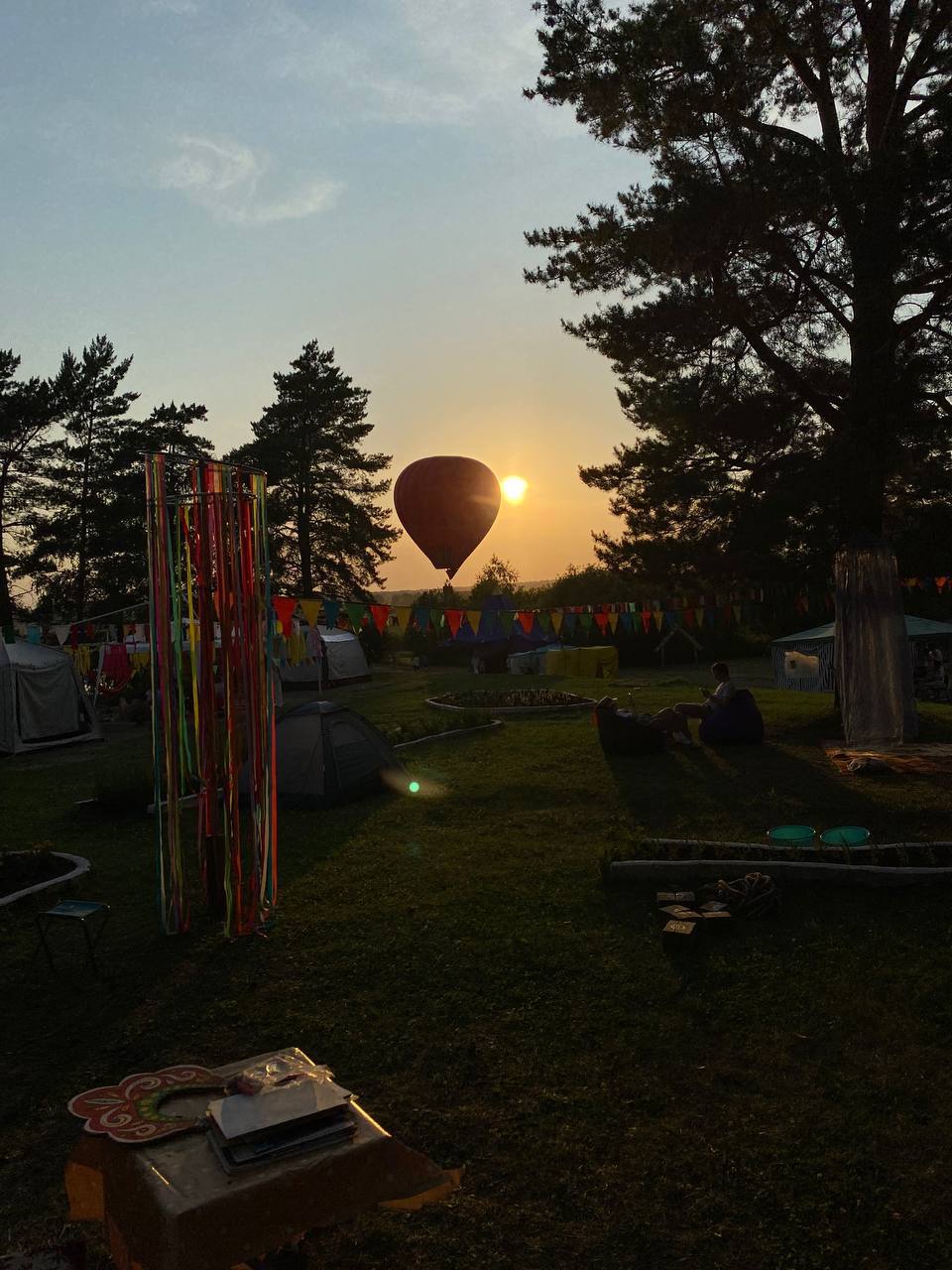 Фотосессия для компании с воздушным шаром