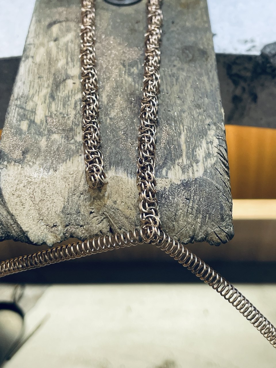 Ювелирный мастер-класс по изготовлению цепи на шею