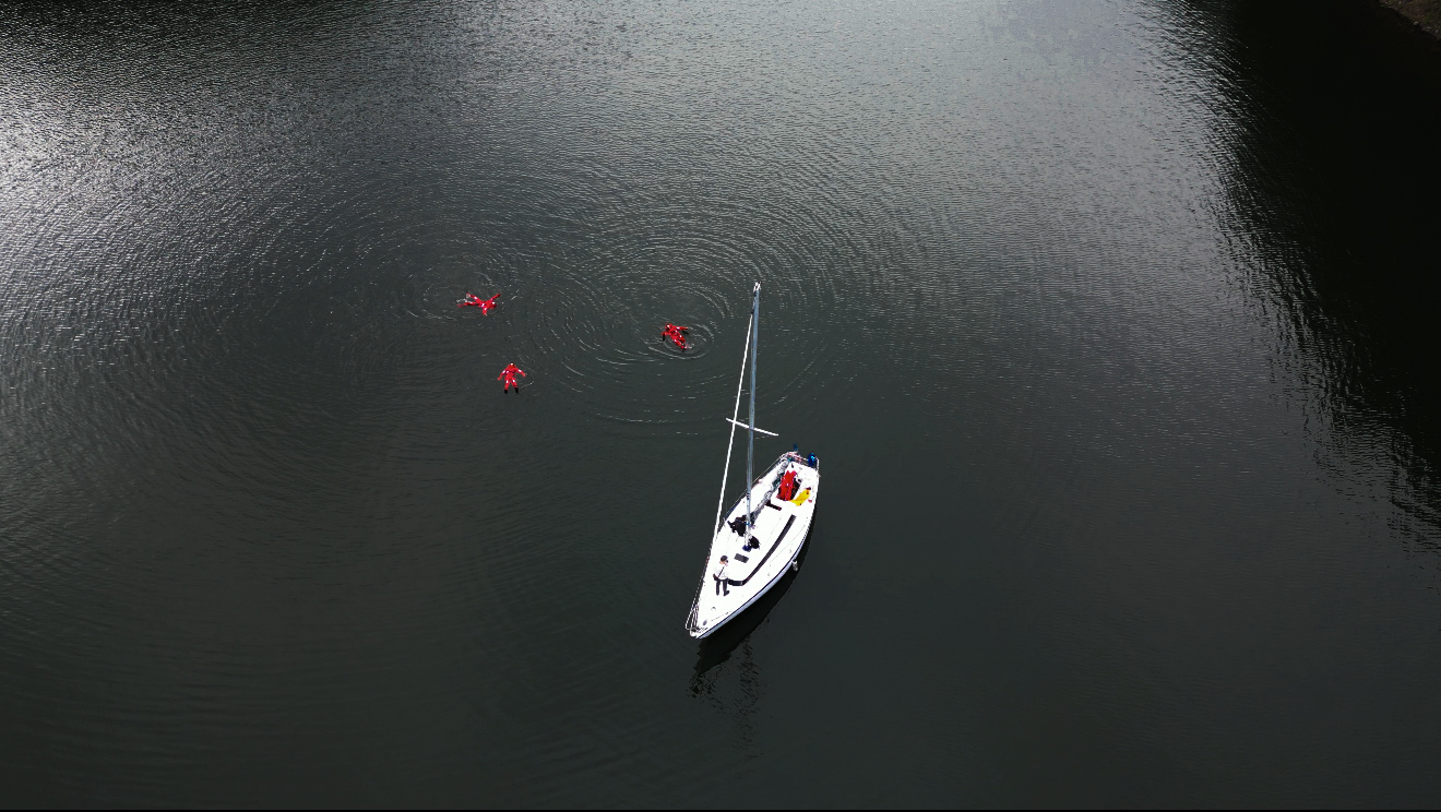 Яхта + флоатинг на Красноярском море