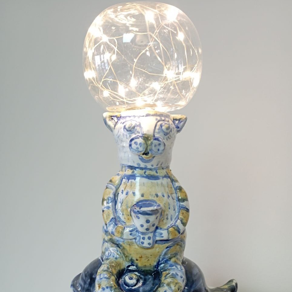 Мастер-класс по изготовлению керамической лампы