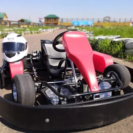 Картинг для двоих на открытом треке