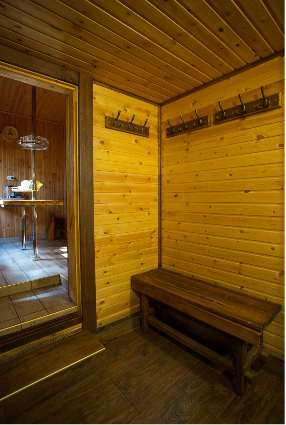 Отдых для компании в русской бане с купелью