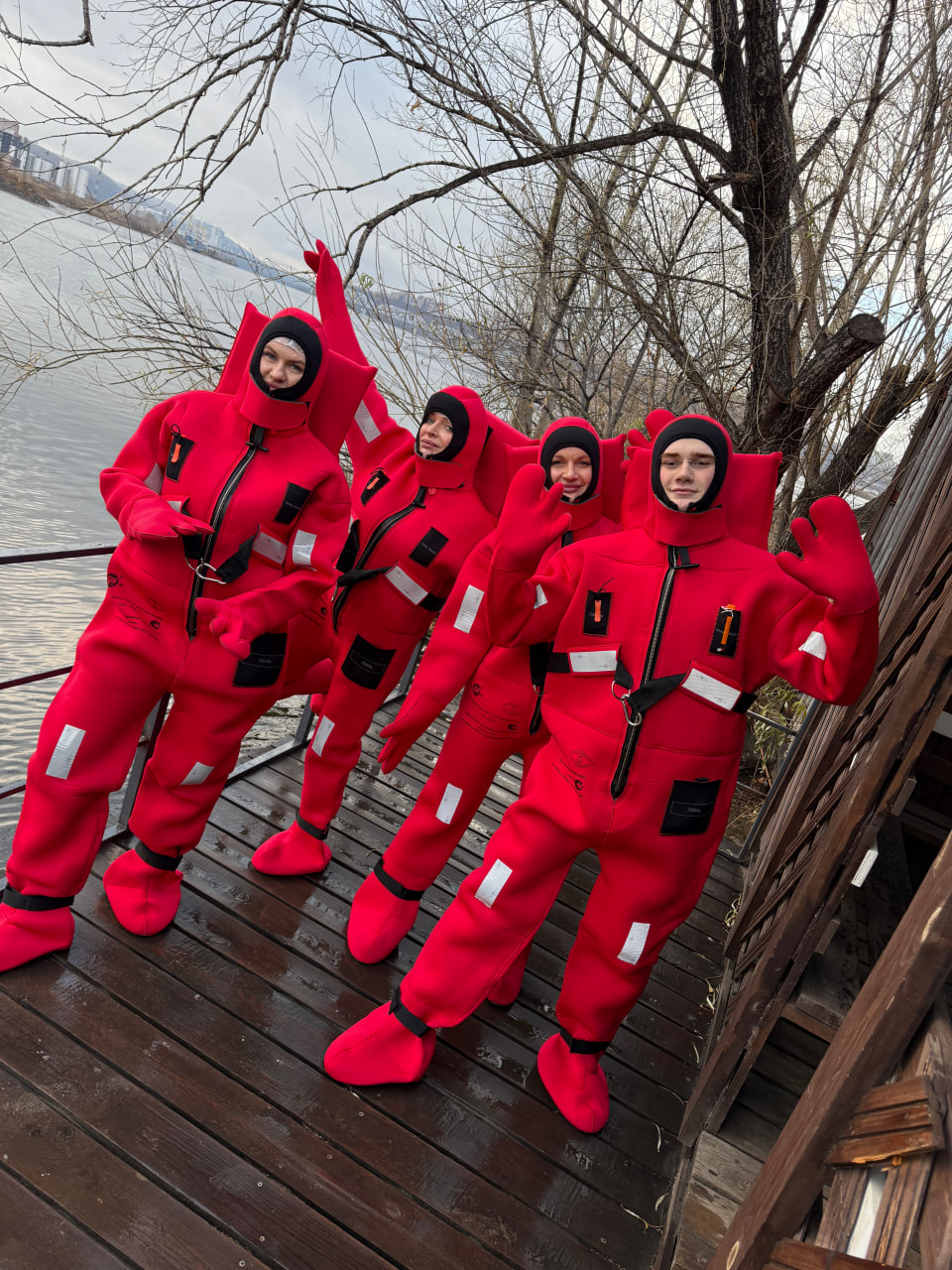 Зимний флоатинг