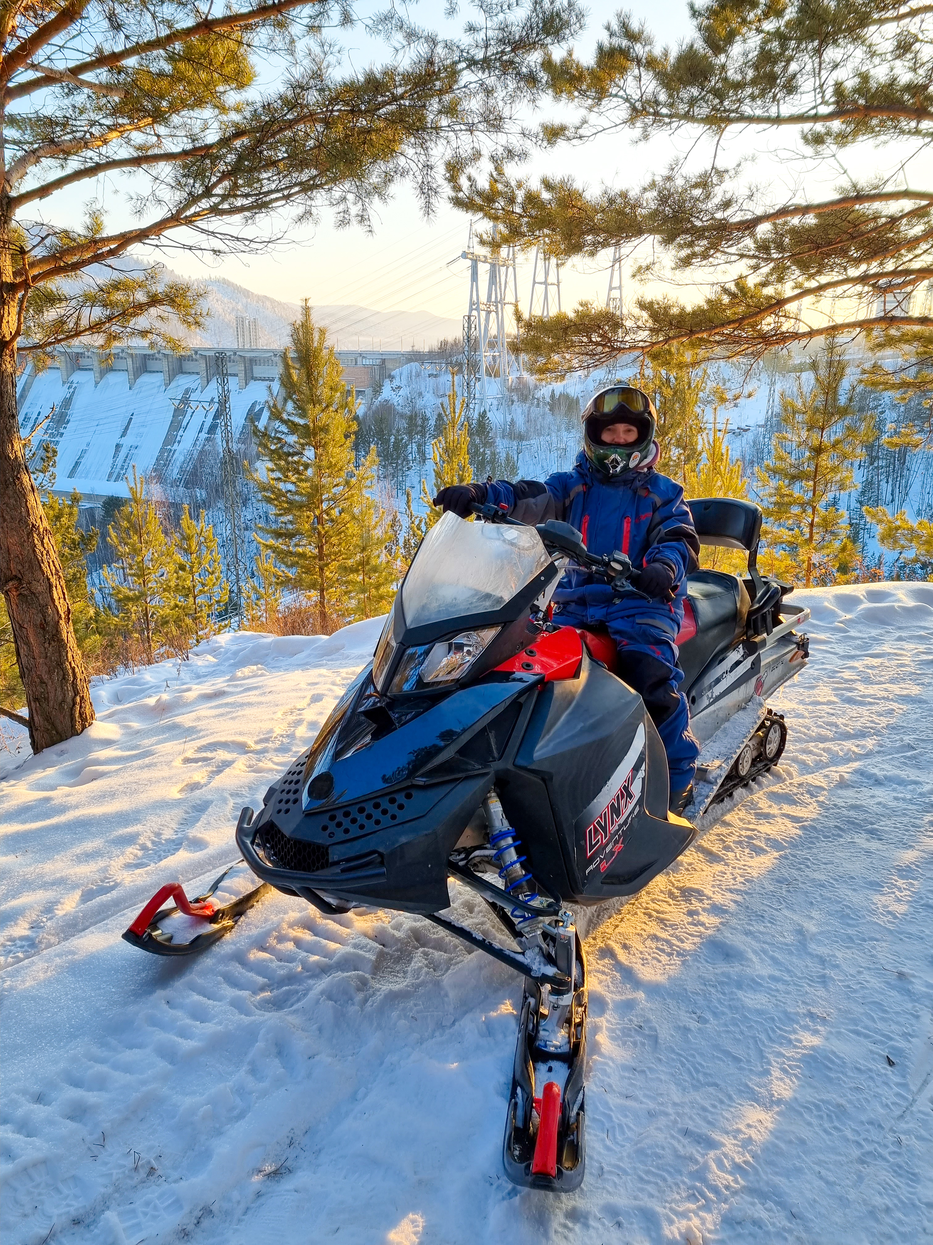 Тур "Активный день +": снегоход + шашлык