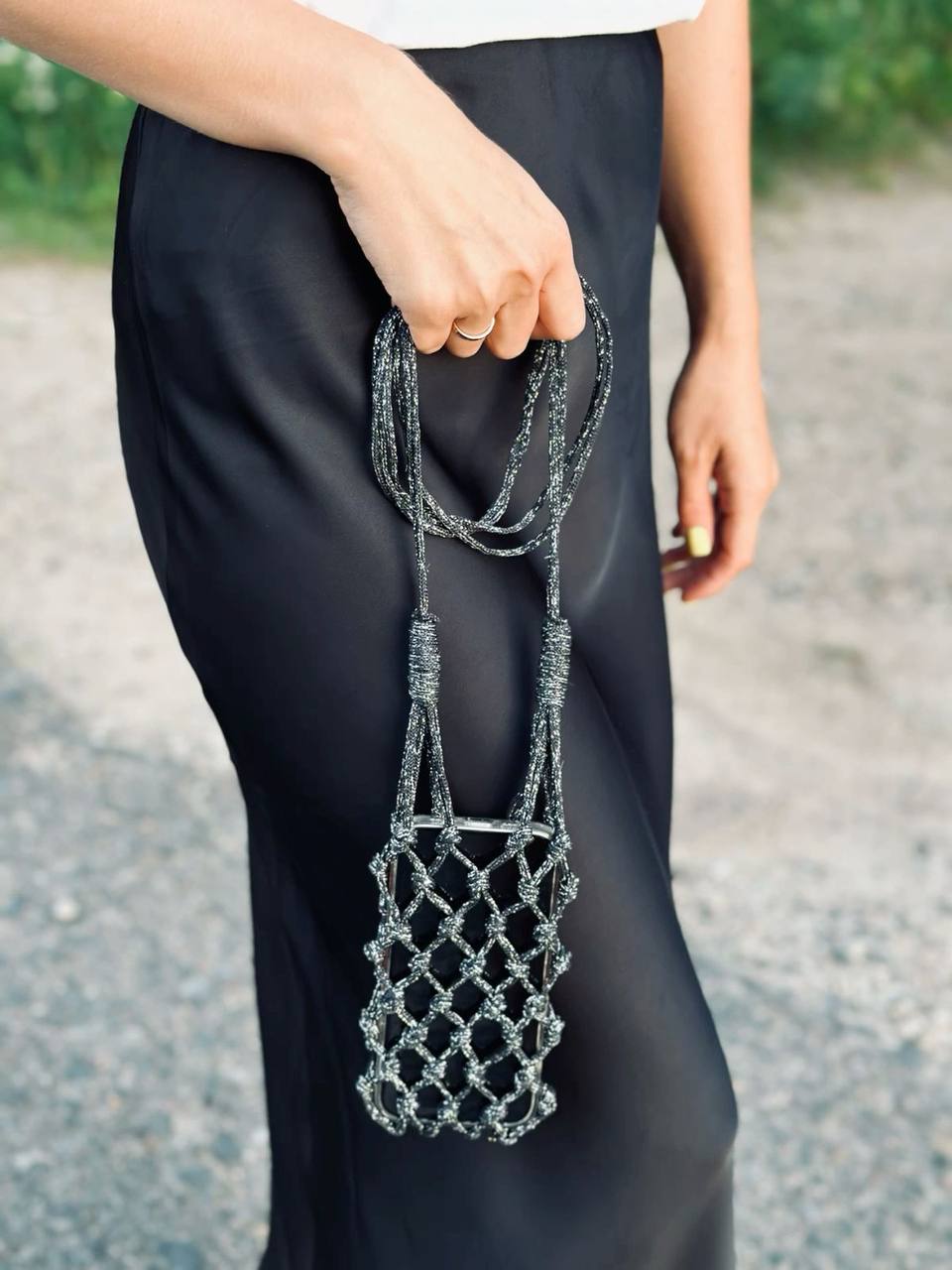 Мастер‑класс: плетение из стразового шнура