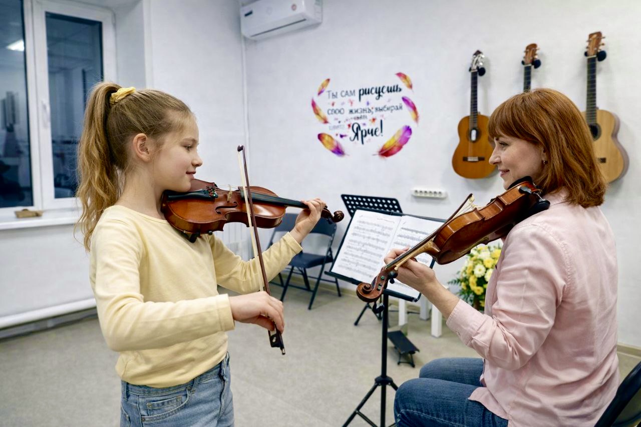 Индивидуальный урок игры на скрипке