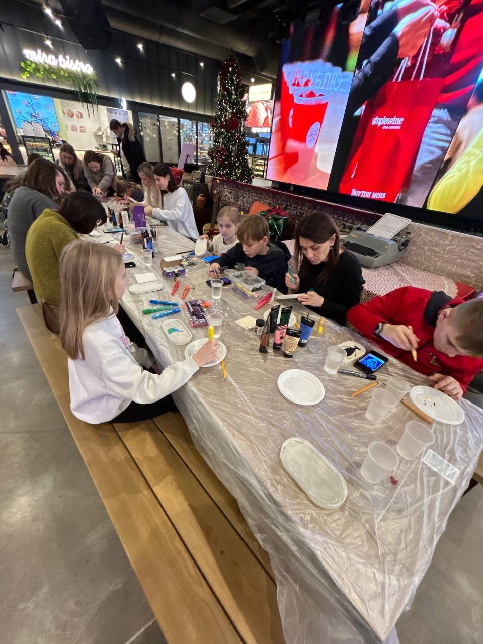 Мастер-класс для двоих "Заливка и роспись гипсовых фигур"