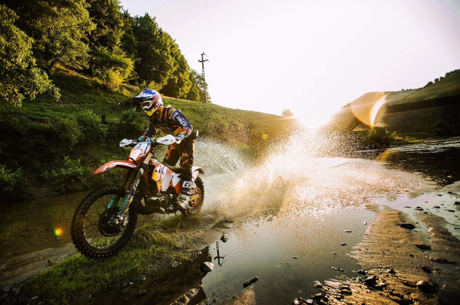 Езда на кроссовом мотоцикле или как не упасть с Эндуро